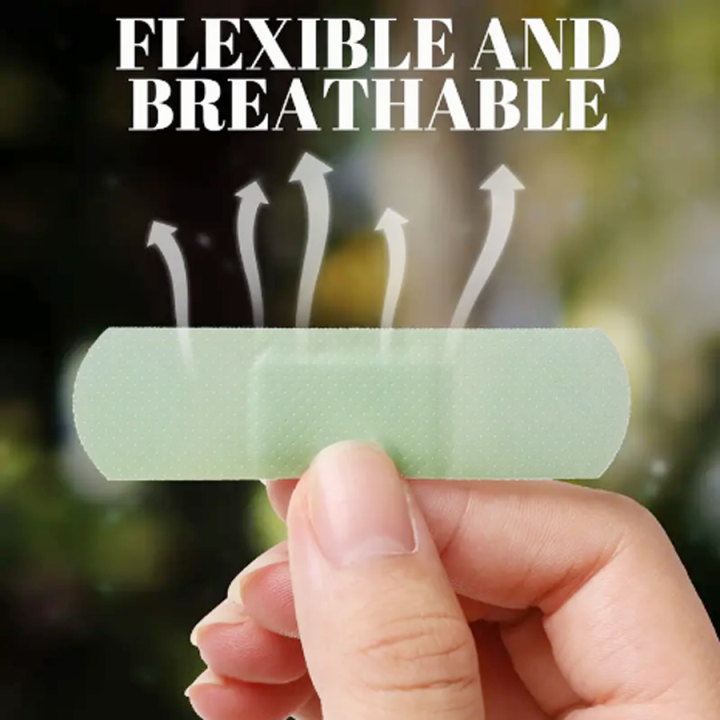 24pcs/40pcs%20PE%20Waterproof%20Bandages%20Solid%20Color%20Breathable%20%20Bandages%20Stickers%20%20In%208%20Styles%20-%20Image%202
