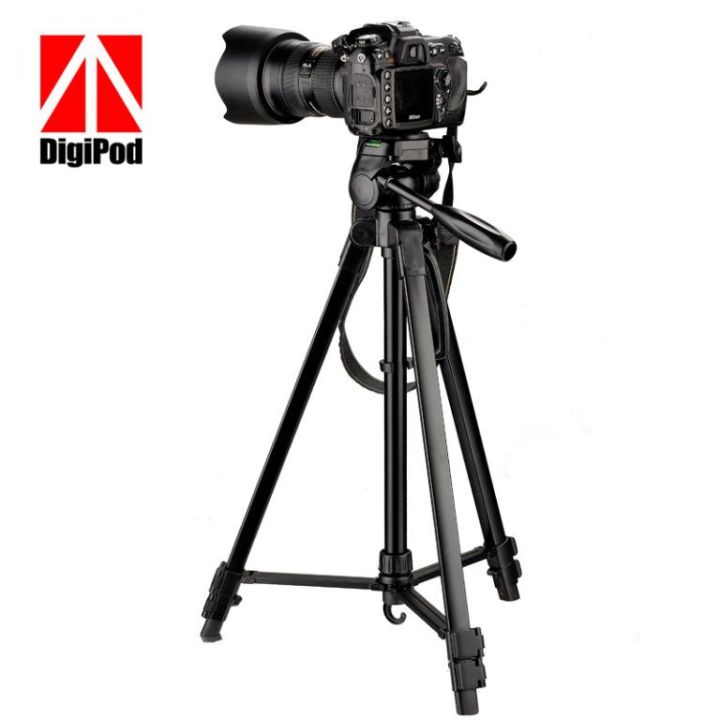 DIGIPOD TR-452 DSLR Camera Tripod Built For Best Quality And Long Term Use _Ease To Use And Maintenance