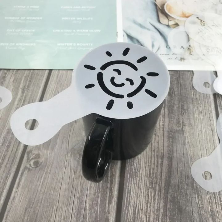 20pcs%20Coffee%20Stencils%20DIY%20Fancy%20Coffee%20Printing%20Model%20Foam%20Spray%20Cake%20Stencil%20Coffee%20Drawing%20Cappuccino%20Mold%20Powdered%20Sieve%20Tool%20-%20Image%202
