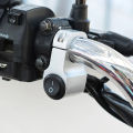 Motorcycle Handlebar Headlight ON/OFF Switch Scooter ATV Aluminum Alloy 2-Wire Black Light Waterproof Switchs 12V.
