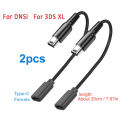 USB Type-C Charging Cable Adapter FOR 3DS XL/3DS LL/New 3DS/3DS XL/3DS/New 2DS LL/2DS XL/2DS/DSi/DSi XL.