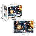 1000 Pieces Space Traveller Jigsaw Puzzle Home Decor Adults Puzzle Games Family Fun Floor Puzzles Educational Toys for Kids. 