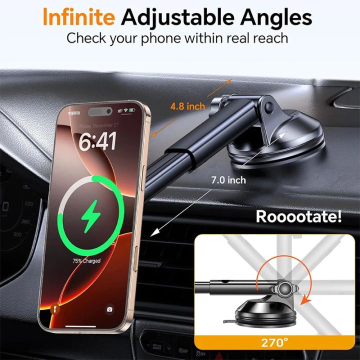 UYUXIO%2015W%20Fast%20Charging%20Windshield%20Dash%20Car%20Mount%20Phone%20Holder%20Magnetic%20Wireless%20Car%20Charger%20for%20iPhone%2017%20Pro%20Max%2016%2015%2014%2012%20-%20Image%202