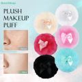 Soft & Skin-Friendly Bow Powder Puff For Loose Powder & Baby Talc Application.