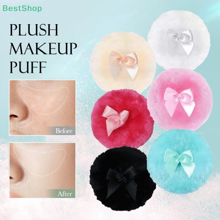 Soft%20&%20Skin-Friendly%20Bow%20Powder%20Puff%20For%20Loose%20Powder%20&%20Baby%20Talc%20Application%20-%20Image%202