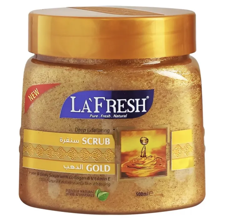 La fresh gold scrub 500ml