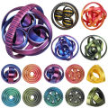New 3D Printed Rotating Ball Toy O-Shaped Universal Gyro Spinner Funny Infinite Flip Gravity Rotation Stress Relief Cool Toy. 