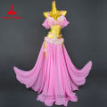 BellyDance Costume Set for Women Luxury Rhinestones Bra+ Split Long Skirt 2pcs Oriental Belly Dancing Performance Outfit.