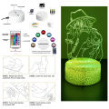 One Piece Figures Zoro Luffy Anime Sex Figurine LED Night Lights Action Figure 3D Lamp Color Changing Toys Doll Usopp Xmas . 