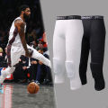 Men's Sports 3/4 Cropped Pants Padded Running Leggings Mens Joggers Elastic Compressions Sweatpant Football Basketball Trousers. 