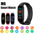Smart Bracelet Multi-Function Heart Rate Blood Pressure Monitor Step Music Sleep Monitoring M6 Smart Fitness Sports Watch. 