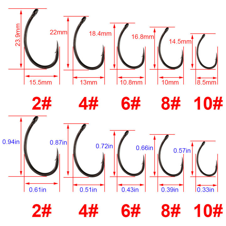 Hirisi%2015pcs%20Micro%20Barbed%20PTFE%20Coated%20High%20Carbon%20Steel%20Fish%20Hook%20With%20Eye%20Carp%20Fishing%20Accessories%20X911%20-%20Image%203