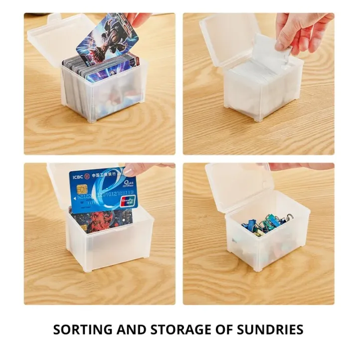 2/4PCS%20Small%20Semi-Transparent%20Plastic%20Cards%20Cases%20Folder%20Matte%20Flip-Top%20Jewelry%20Box%20Accessories%20Storage%20Organize%20Packaging%20Boxes%20-%20Image%204