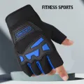 Off Road Fitness Cycling Half Finger Gloves Motorcycle Half Finger Hard Shell Protective Gloves Tactical Motorcycle Gloves. 