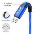 USLION Micro USB Cable Fast Charging For Samsung Xiaomi Android Redmi Note 5 Pro Data Cable Mobile Phone Charger Wire Cord Blue. 