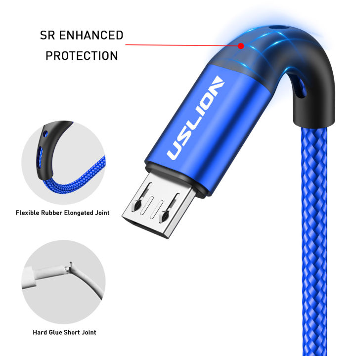 USLION%20Micro%20USB%20Cable%20Fast%20Charging%20For%20Samsung%20Xiaomi%20Android%20Redmi%20Note%205%20Pro%20Data%20Cable%20Mobile%20Phone%20Charger%20Wire%20Cord%20Blue%20-%20Image%203