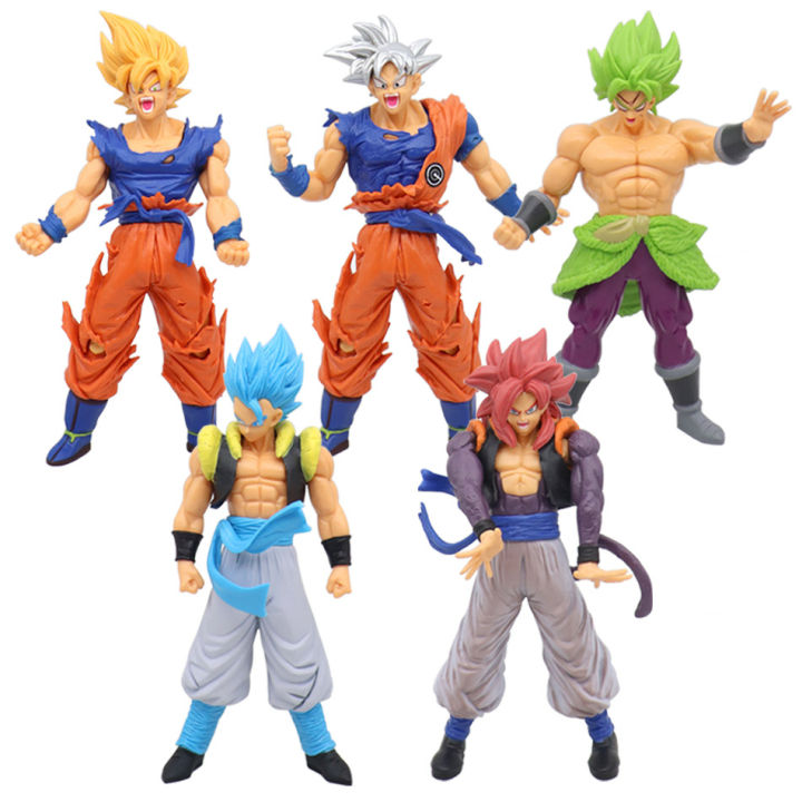 Dragon Ball Z Super Saiyan Anime Figurine Model GK Rose Goku Action