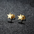 1 Pair New Stainless Steel Star Earrings Tiny Star Stud Earrings For Women Everyday Teen Mothers'day Celestial Birthday J.