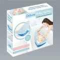Deluxe Baby Bather Support Net Bath Seat Sling Mesh Bathing Cradle Rings New Born Baby Swing Safety Baby Seat and Sleeping Chair (Multi Color) | INeedz. 