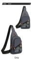 Rilibegan Nylon Men's Chest Bag 2023 New Portable Casual Shoulder Bag Trendy and Unique Design Crossbody Bag. 