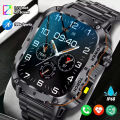 New Smart Watch Men AMOLED Screen Outdoor IP68 Waterproof Bluetooth Call Smartwatch Fitness Sports Watches Sleep Health Monitor.