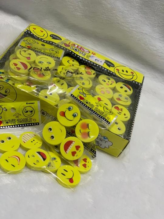 Emoji%20face%20eraser%20pack%20(144%20pcs)%20-%20Image%202