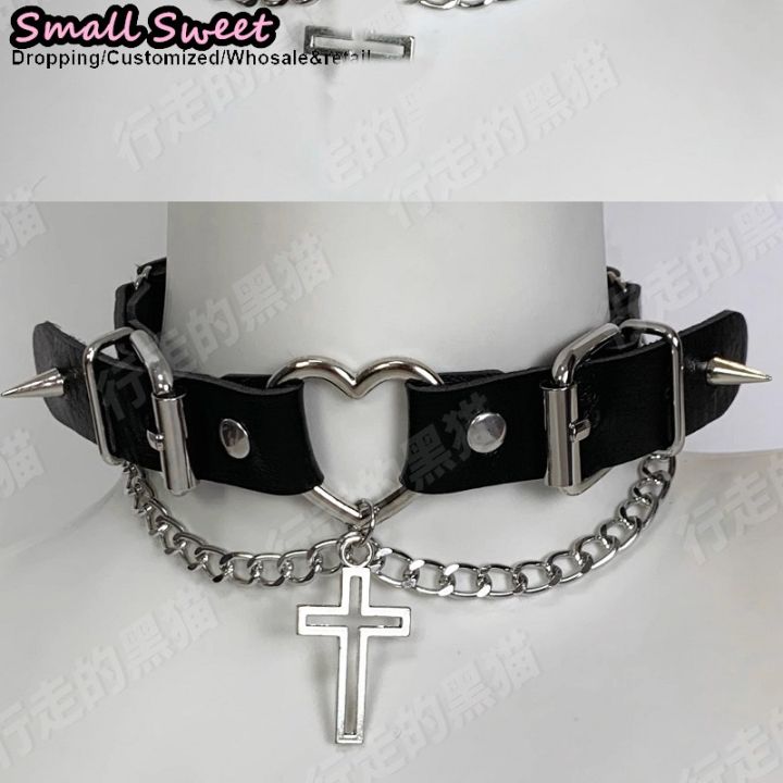 Goth%20Hair%20Accessories%20Harajuku%20Gothic%20Lolita%20Y2K%20Girl%20Punk%20Love%20Floral%20Lace%20Ruffled%20Hair%20Band%20Headband%20Hair%20Hoop%20Choker%20Necklace%20-%20Image%207