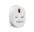 Wipro 16A Smart Plug - Suitable For Large Appliances Like Geysers, Microwave Ovens, Air Conditioners (Compatible With Alexa And Google Assistant). 