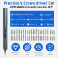 Screwdriver Set,Mini Electric Screwdriver Magnetic Screw Driver Kit Bits Repair Tool For Laptop Tri Wing Torx Screwdrivers Small. 