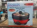 Miyako Double Pot Multi cooker, Electric Curry Cooker With Double Pot, Removable non-stick pan, Automatic cooking and warming system MC-500D (5.5 LTR). 
