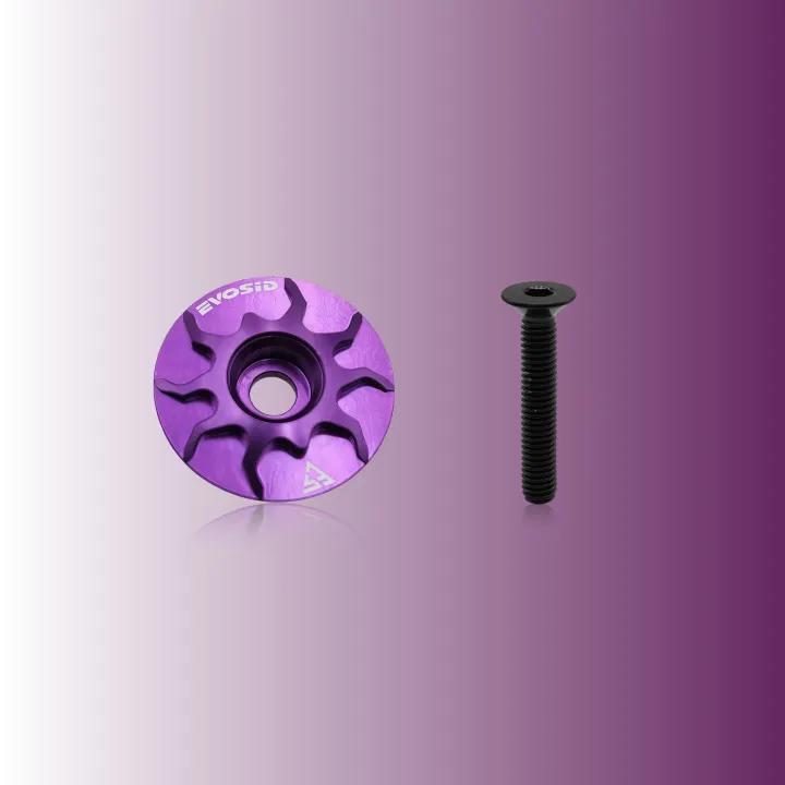 EVOSID%20MTB%20Bicycle%20Headset%20Top%20Cap%201-1/8%20Road%20Bike%20Stem%20Cover%20Aluminium%20Alloy%20Ultralight%20Headset%20Cover%20With%20Screw%20For%2028.6m%20Fork%20-%20Image%207