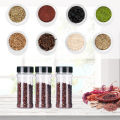 4/10/15/20pcs Spice Jars with Labels Plastic Transparent Spice Bottle Containers for Spice Pepper Salt Cocina Kitchen Spice Jar. 
