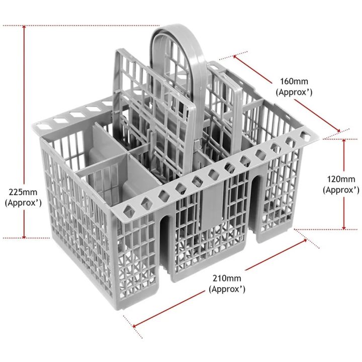 Multifunctional%20Dishwasher%20Basket%20Accessory%20Adaptor%20Hotpoint%20Dishwasher%20Basket%20C00257140%20Knife%20and%20Fork%20Storage%20Basket%20-%20Image%203