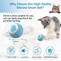 1Pcs Pet Gravity Intelligent Rolling Ball Cat Toy To Relieve Boredom Self Hi Cat Teaser Stick Kitten Charging Cat Teaser Ball. 