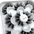 GROINNEYA 5 Pairs 3D Mink Lashes Soft Dramatic Fluffy 3D Mink False Eyelashes Thick Wispy Natural Mink Lashes False Eyelashes. 