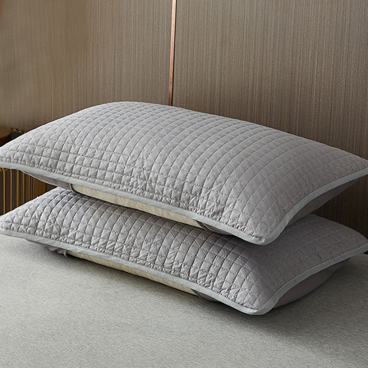 1Pc%20Cotton%20Pillow%20Protector%20Dust%20Mite%20Proof%20Pillow%20Core%20Protection%20Cover%20%20Breathable%20Pillowcase%20-%20Image%203