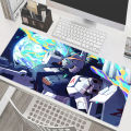 90x40cm Mouse Pad M-mechanical Warrior G-gundam Office Desk Mats XXL Gaming Accessories Edge White MousePads Laptop Keyboard Mat. 