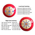 High-grade Manshield Red and white training billiard cue ball 1-1/2 standard 57.2mm American large advanced training ball artifa. 