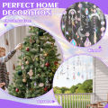 Hanging Crystal Pendant Garden DIY Suncatcher Kits Wind Chimes Rainbow Prism Crystal Chain Home Decorations Garden Sunny Catcher.
