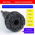 Wheel Hub Rust Removal Tool Polishing Grinder Brush for Brake Dust Cleaning Drill Attachment for Restoration & Maintenance. 