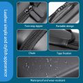 For MSI Claw A1M Game Accessories Handheld Console Storage Bag Portable EVA Travel Carrying Case Shockproof Anti-scratch Handbag.