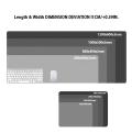 Bart Simpson Homer Mouse Pad Keyboard Desk accessories Game Console Computer Laptop office. 