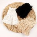 1Pair Fashion Detachable Fake Sleeves Spring Autumn Wild Sweater Decorative Sleeves Lace Ruffles Elbow Sleeve Cuff universal.