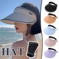 Sun Hat Wide Brim Empty Sun Hat Casual Fashion Summer UV Protection Sun Hat Adjustable Size Outdoor Play and Travel Essential.