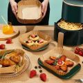 Air Fryer Paper Oven Paper Disposable Send Brush Non-Stick Airfryer Baking Papers Liners Parchment Paper for Baking Microwave.