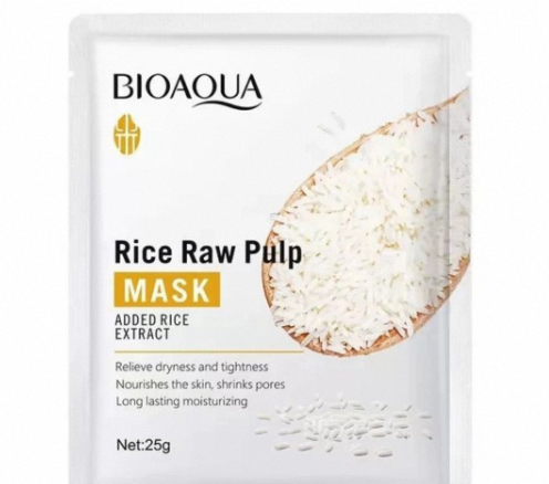 BIOAQUA%20Rice%20Raw%20Pulp%20Moisturizing%20Face%20Mask%20Sheet%20Pack%20of%204%20&%20Pack%20of%201%20-%20Image%206