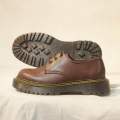 Brown half Leather Classic Martin Boots For Men (Navya). 