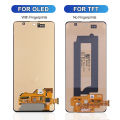 AMOLED For Samsung Galaxy A51 A515 A515F LCD Display Touch Screen Digitizer Assembly A51 LCD Replacement with Frame, Fingerprint. 