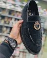 Moonrise Bling Loafer Shoes Suede Loafers For Men's. 