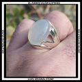 silver ring dur e najaf stone 925 sterling silver. 